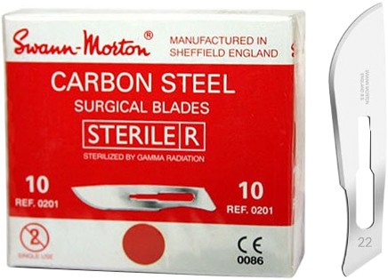 BLADE SWANN-MORTON NO10 STERILE