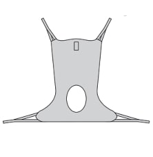 SLING HAMAC FOR TOILET USE LARGE NET