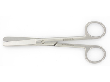 SCISSORS STRAIGHT BLUNT/BLUNT 14.5CM