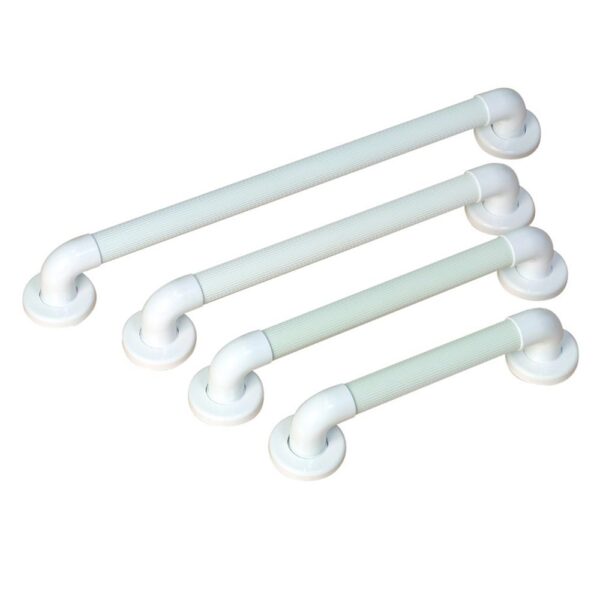 GRAB RAIL 18 INCH 45 CM WHITE FLUTED