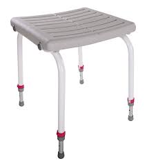 STOOL SHOWER ADJ HEIGHT SS 150KGS  NEPTUN
