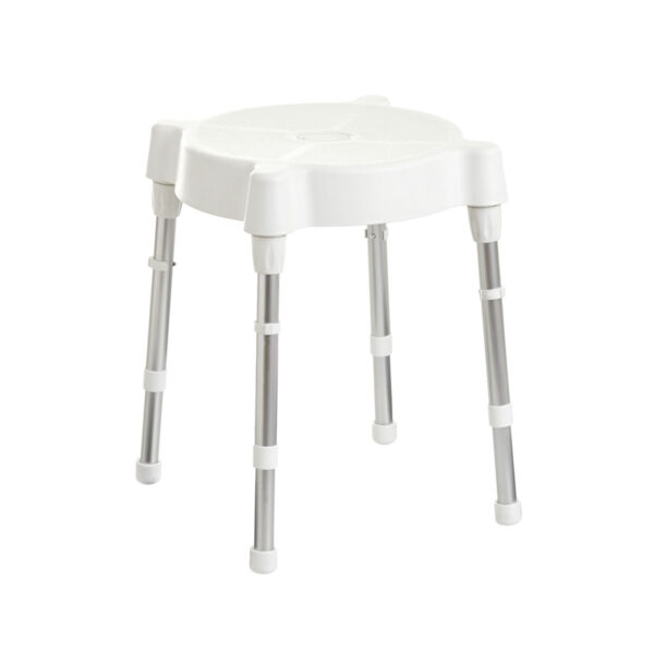 SHOWER STOOL VERONA ADJUSTABLE HEIGHT 41 - 56 CM 1