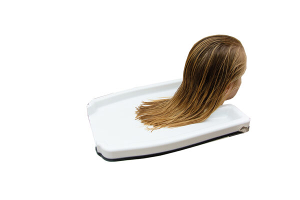 HAIR WASH SINK WITH CUT OUT