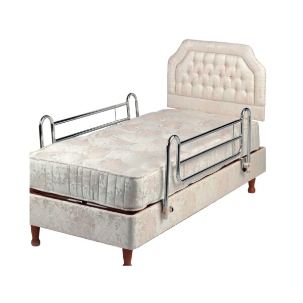 BED RAILS PAIR WITH CLAMPS