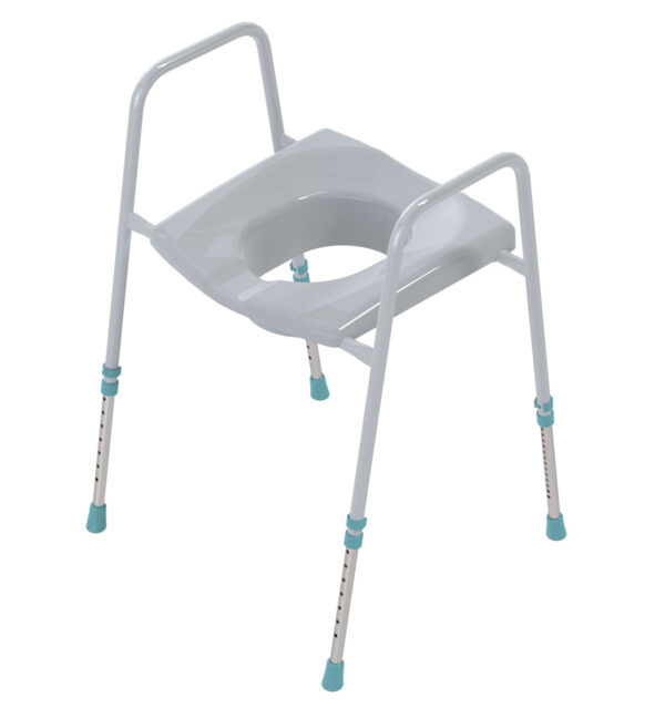 TOILET RAISER WITH FRAME HEIGHT ADJUSTABLE