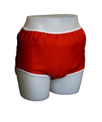 DIAPER SWIM ADULT XL  RED 40-44 INCH