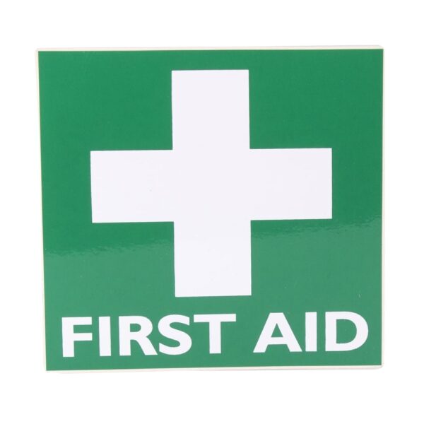 FIRST AID STICKER