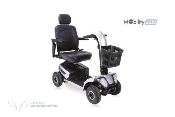 SCOOTER ELECTRIC SILVER 158 KG MAX