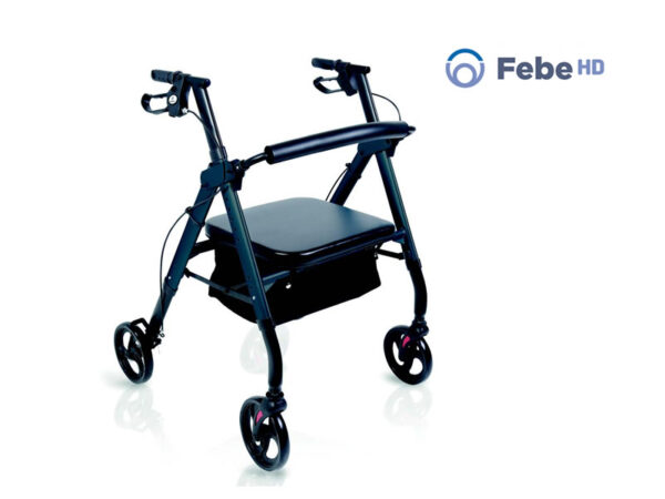 ROLLATOR 4 WHEEL BARIATRIC 200KG
