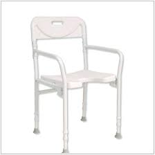 SHOWER CHAIR FOLDING WITH ARM RESTS