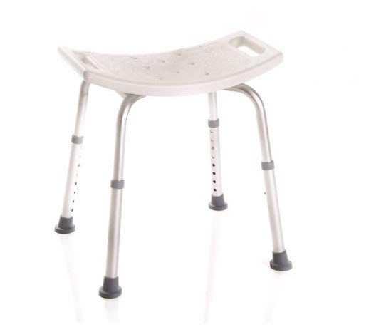 SHOWER STOOL RECTANGULAR ALUMIUM 136 KGS