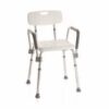 SHOWER CHAIR ALUM ADJUST ARMS AND HEIGHT - Image 2