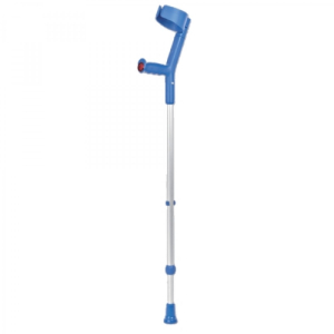 CRUTCH DOUBLE ADJUSTABLE TURQUISE PAIR