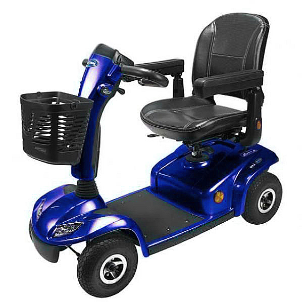 SCOOTER LEO 4 WHEEL BLUE BATTERIES INCLUDED