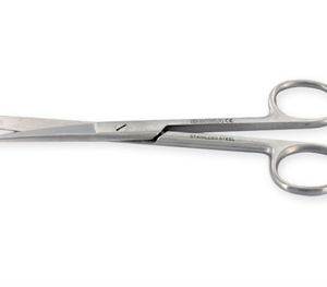 scissors straight blunt/sharp 20 cm