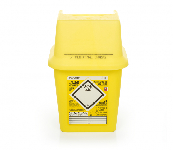 SHARPS CONTAINER 4 LT