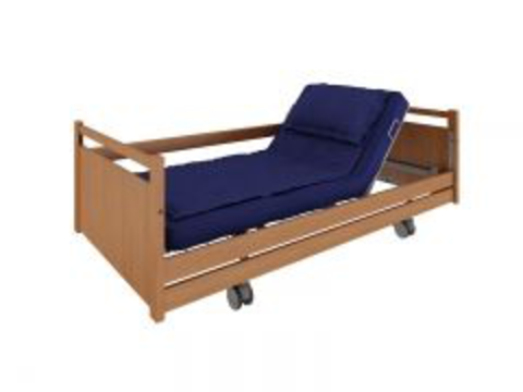 HOSPITAL BED ARIES LUX MANUAL OPERATED 4 SECTION