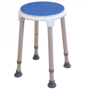 SHOWER STOOL WITH SWIVEL SEAT